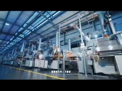 Oficina de produção de frascos de vidro