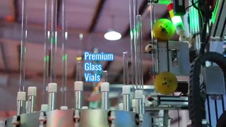 Frascos de vidro com baixo teor de borosilicato de alta qualidade