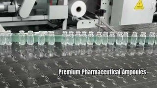 garrafa de vidro moldado de alta qualidade