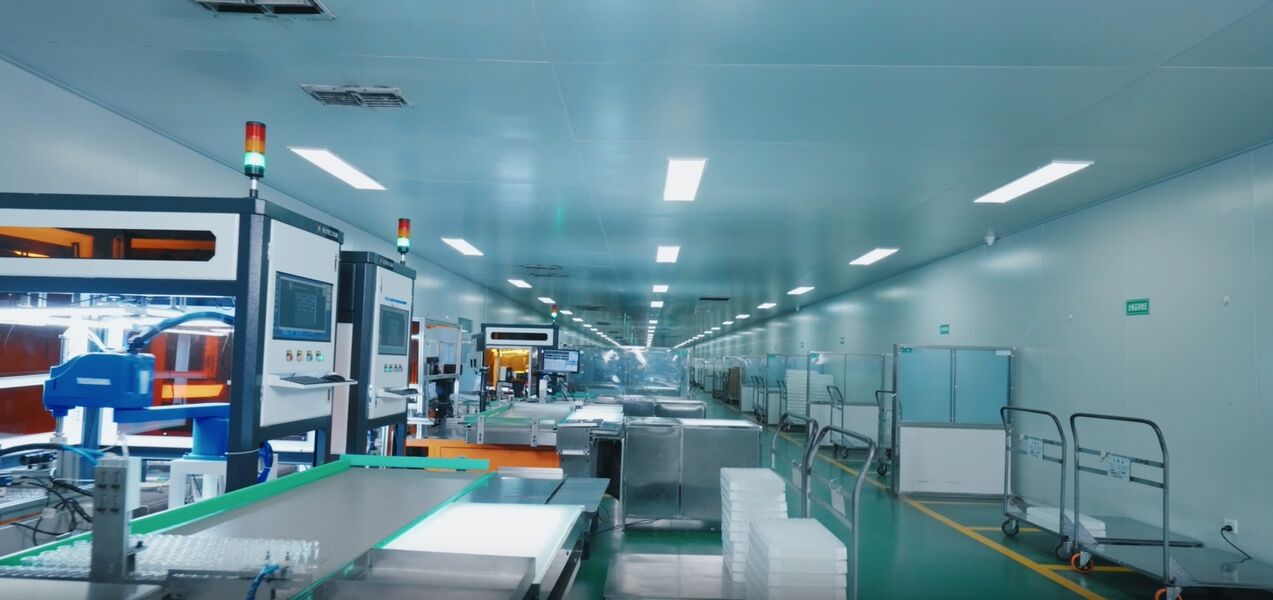 CHENGDU JINGU PHARMA-PACK CO.,LTD. linha de produção do fabricante