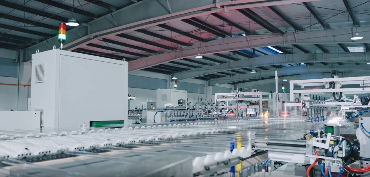 CHENGDU JINGU PHARMA-PACK CO.,LTD. linha de produção do fabricante