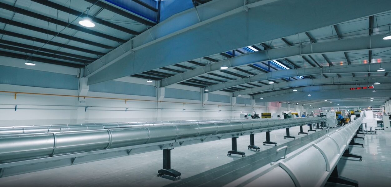 CHENGDU JINGU PHARMA-PACK CO.,LTD. linha de produção do fabricante