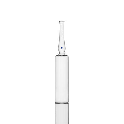 Ampola Líquida Padrão ISO YBB Vidro Borosilicato Neutro 25ml Ampola Transparente Impressão em Serigrafia