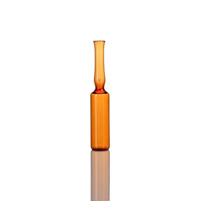 2ML 10,75*72 mm Ampola de vidro de borosilicato de âmbar ISO Standard B