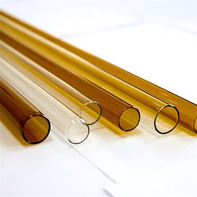 Tubo de vidro de borosilicato ambrado neutro USP Tipo I