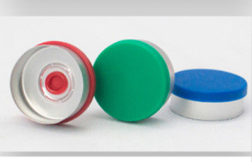 20mm Caps de plástico de alumínio com logotipo personalizado de cores diferentes