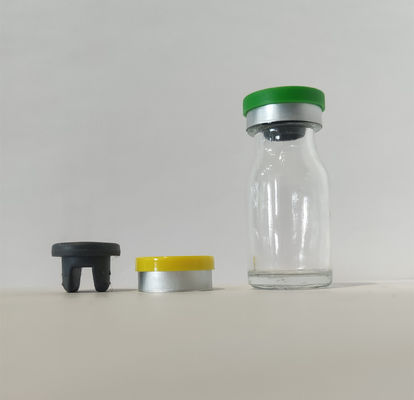 Vial de vidro de injecção transparente e moldado para anel de acabamento de 20 mm tipo I II para antibióticos
