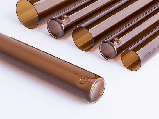 Tubo de vidro de borosilicato de âmbar para produção de ampolas e frascos
